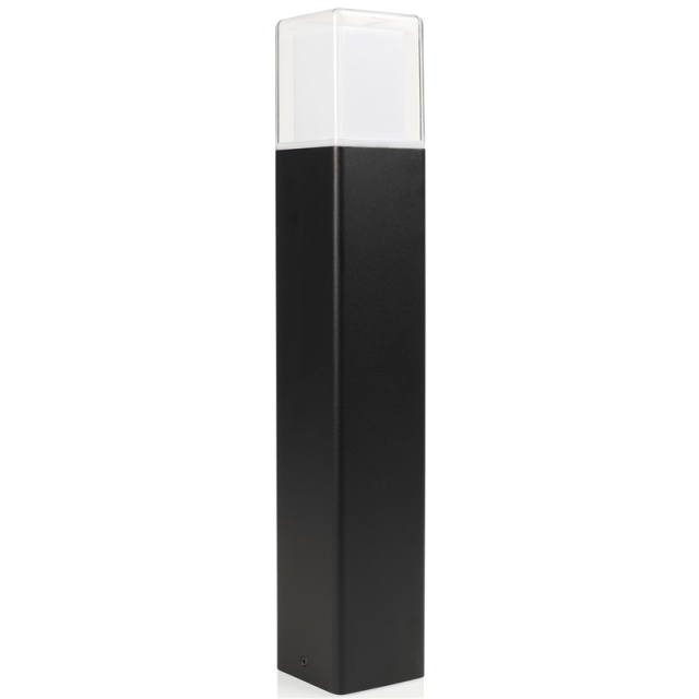 Smartwares Pylväs Pieni 50cm LED Alumiini Musta