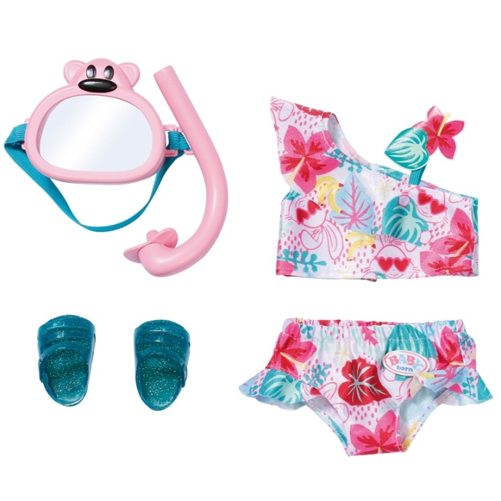 BABY Born Holiday Deluxe Bikini Set 43cm ryhmässä LELUT, TUOTTEET LAPSILLE JA VAUVOILLE / Leikkikalut, Askartelu &Pelit / Nuket & Tarvikkeet @ TP E-commerce Nordic AB (38-17561)