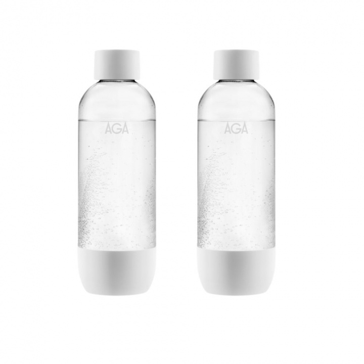 KORT DATUM! 2-pack AGA AQVIA PET-flaska, 1L (Vit) ryhmässä KOTI, TALOUS JA PUUTARHA / Kodinkoneet / Vesi ja mehu / Hiilihapotuslaitteet / Tarvikkeet @ TP E-commerce Nordic AB (38-21822PKT3)