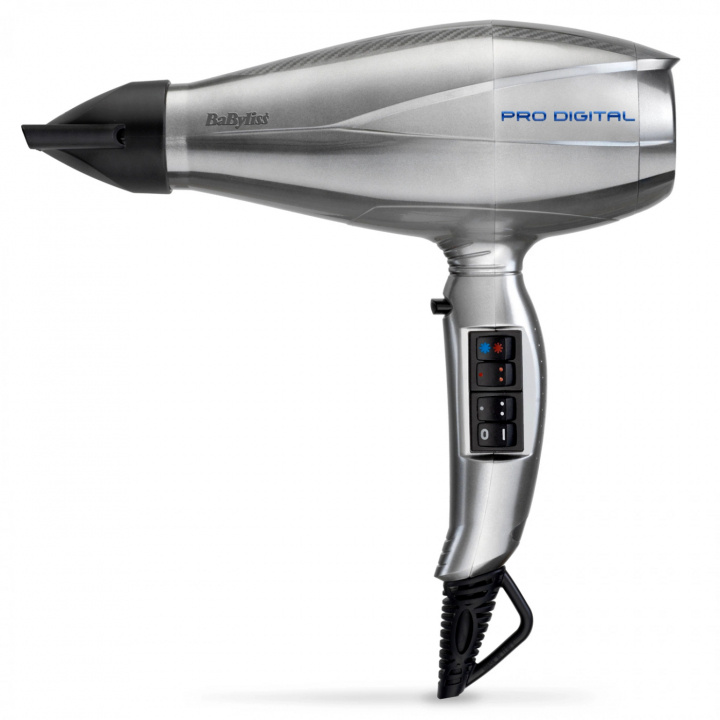 Babyliss Hårtork 6000E Pro Digital ryhmässä KAUNEUS JA TERVEYS / Hiukset &Stailaus / Muotoilutyökalut / Hiustenkuivaimet @ TP E-commerce Nordic AB (38-42522)