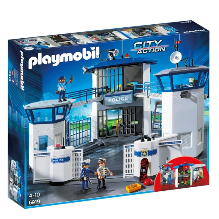 Playmobil Action, Polisstation/fängelse ryhmässä LELUT, TUOTTEET LAPSILLE JA VAUVOILLE / Leikkikalut, Askartelu &Pelit / Figuurit & miniatyyrit @ TP E-commerce Nordic AB (38-45106)