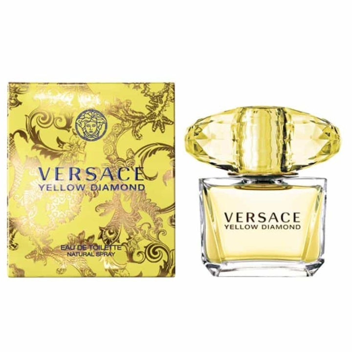 Versace Yellow Diamond Edt 50ml ryhmässä KAUNEUS JA TERVEYS / Tuoksut & Parfyymit / Parfyymit / Naisten Tuoksut @ TP E-commerce Nordic AB (38-59135)