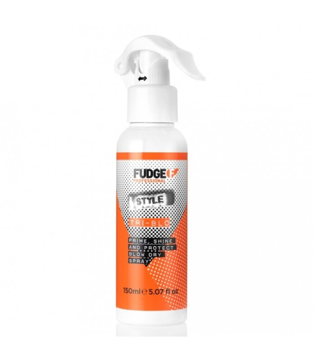 Fudge Tri Blo Prime Shine Protect Blow Dry Spray 150ml ryhmässä KAUNEUS JA TERVEYS / Hiukset &Stailaus / Hiusten stailaus / Hiuslakka @ TP E-commerce Nordic AB (38-67933)