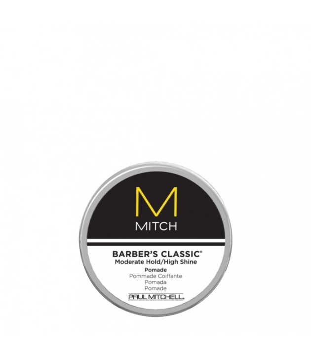 Paul Mitchell Mitch Barber\'s Classic Pomade 85g ryhmässä KAUNEUS JA TERVEYS / Hiukset &Stailaus / Hiusten stailaus / Pomade @ TP E-commerce Nordic AB (38-67986)