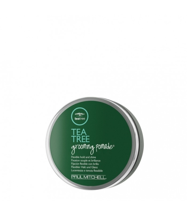 Paul Mitchell Tea Tree Grooming Pomade 85g ryhmässä KAUNEUS JA TERVEYS / Hiukset &Stailaus / Hiusten stailaus / Pomade @ TP E-commerce Nordic AB (38-67997)