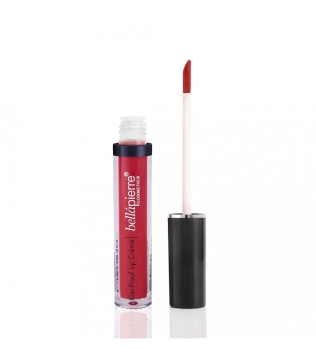 Bellapierre Kiss Proof Lip Crème 07 Hothead 3,8g ryhmässä KAUNEUS JA TERVEYS / Meikit / Huulet / Huulipuna @ TP E-commerce Nordic AB (38-68450)