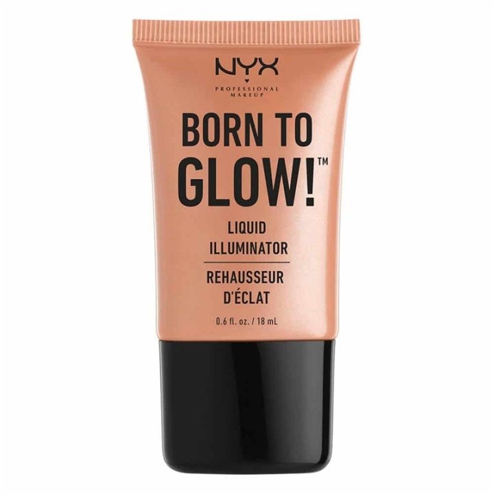 NYX PROF. MAKEUP Born To Glow Liquid Illuminator - Gleam ryhmässä KAUNEUS JA TERVEYS / Meikit / Meikit Kasvot / Contour/Highlight @ TP E-commerce Nordic AB (38-68907)