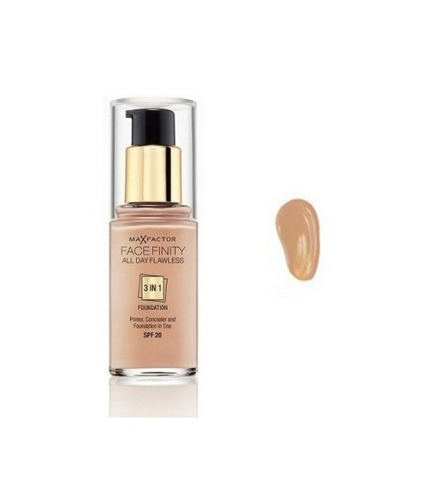 Max Factor Facefinity 3 In 1 Foundation 85 Caramel ryhmässä KAUNEUS JA TERVEYS / Meikit / Meikit Kasvot / Meikkivoide @ TP E-commerce Nordic AB (38-68993)