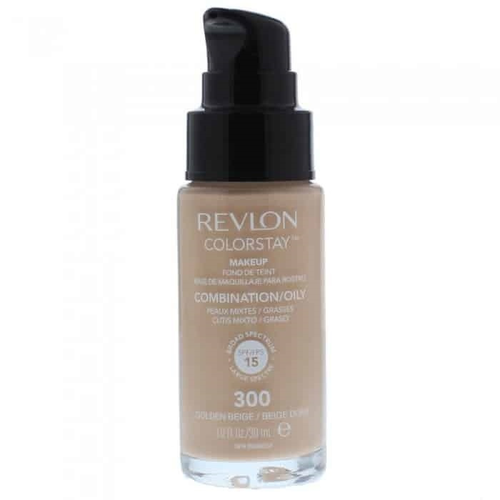 Revlon Colorstay Makeup Combination/Oily Skin - 300 Golden Beige 30ml ryhmässä KAUNEUS JA TERVEYS / Meikit / Meikit Kasvot / Meikkivoide @ TP E-commerce Nordic AB (38-69107)