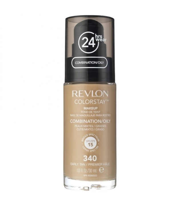 Revlon Colorstay Makeup Combination/Oily Skin - 340 Early Tan 30ml ryhmässä KAUNEUS JA TERVEYS / Meikit / Meikit Kasvot / Meikkivoide @ TP E-commerce Nordic AB (38-69109)