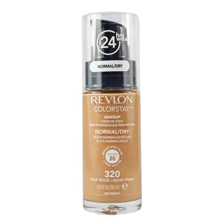 Revlon Colorstay Makeup Normal/Dry Skin - 320 True Beige 30ml ryhmässä KAUNEUS JA TERVEYS / Meikit / Meikit Kasvot / Meikkivoide @ TP E-commerce Nordic AB (38-69119)