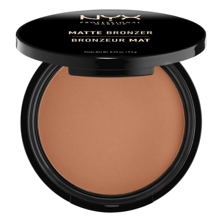 NYX PROF. MAKEUP Matte Bronzer Medium ryhmässä KAUNEUS JA TERVEYS / Meikit / Meikit Kasvot / Poskipuna / Aurinkopuuteri @ TP E-commerce Nordic AB (38-69327)