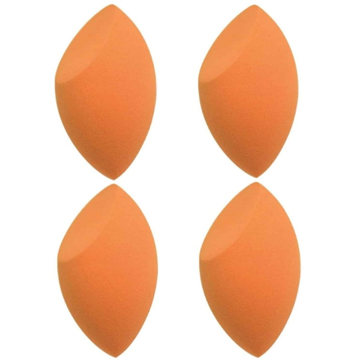 4-pack Real Techniques Complexion Sponge ryhmässä KAUNEUS JA TERVEYS / Meikit / Tarvikkeet & Meikkisetit / Harjat & Pensselit @ TP E-commerce Nordic AB (38-69498)