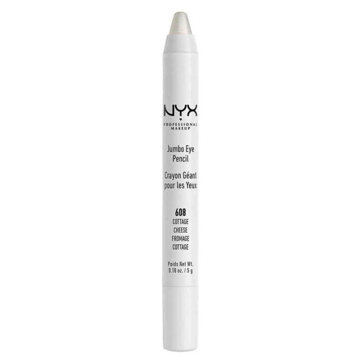 NYX PROF. MAKEUP Jumbo Eye Pencil Cottage Cheese ryhmässä KAUNEUS JA TERVEYS / Meikit / Silmät ja kulmat / Silmänrajauskynä / Kajaali @ TP E-commerce Nordic AB (38-69609)