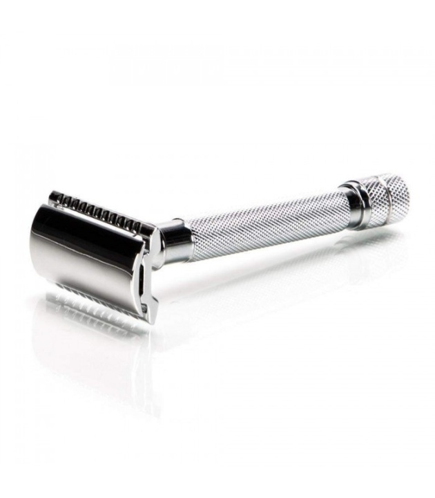 Parker 91R 3-piece safety Razor ryhmässä KAUNEUS JA TERVEYS / Hiukset &Stailaus / Sheivaus ja trimmaus / Partahöylät & Tarvikkeet @ TP E-commerce Nordic AB (38-70079)