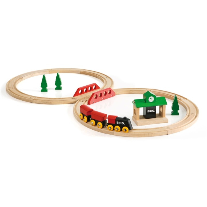 Brio 33028 Klassiskt Figurset 8 ryhmässä LELUT, TUOTTEET LAPSILLE JA VAUVOILLE / Leikkikalut, Askartelu &Pelit / Rakennuslelut / Brio junaradat @ TP E-commerce Nordic AB (38-70254)