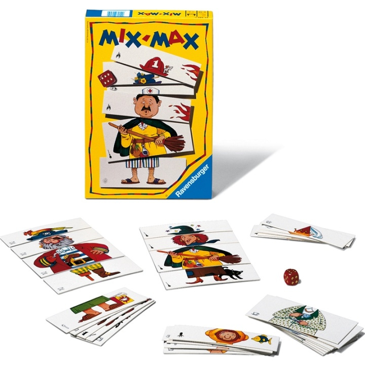 Ravensburger Mix Max ryhmässä LELUT, TUOTTEET LAPSILLE JA VAUVOILLE / Peli / Lasten pelit @ TP E-commerce Nordic AB (38-70444)