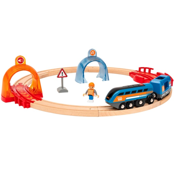 Brio 33974 Action Tunnel Circle Set ryhmässä LELUT, TUOTTEET LAPSILLE JA VAUVOILLE / Leikkikalut, Askartelu &Pelit / Rakennuslelut / Brio junaradat @ TP E-commerce Nordic AB (38-79967)