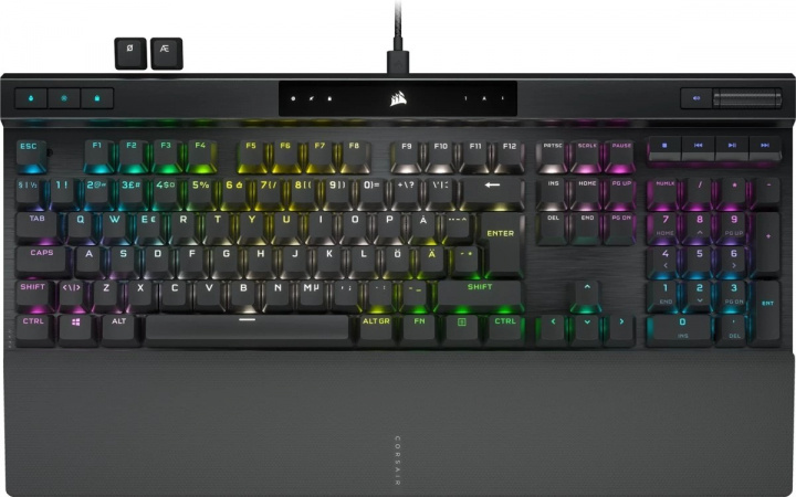 Corsair K70 Pro RGB Black Gamingtangentbord ryhmässä TIETOKOONET & TARVIKKEET / GAMING / Näppäimistöt @ TP E-commerce Nordic AB (38-84119)