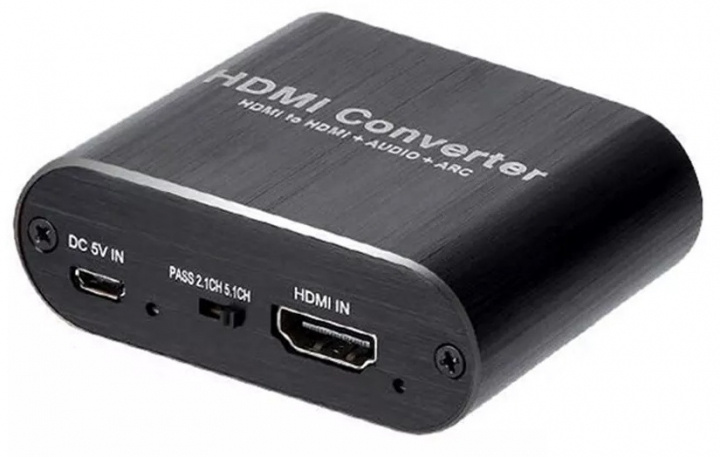 HDMI muunnin HDMI HDMI HDMI + Audio + ARC ryhmässä KODINELEKTRONIIKKA / Kaapelit & Sovittimet / HDMI / Sovittimet @ TP E-commerce Nordic AB (38-84377)