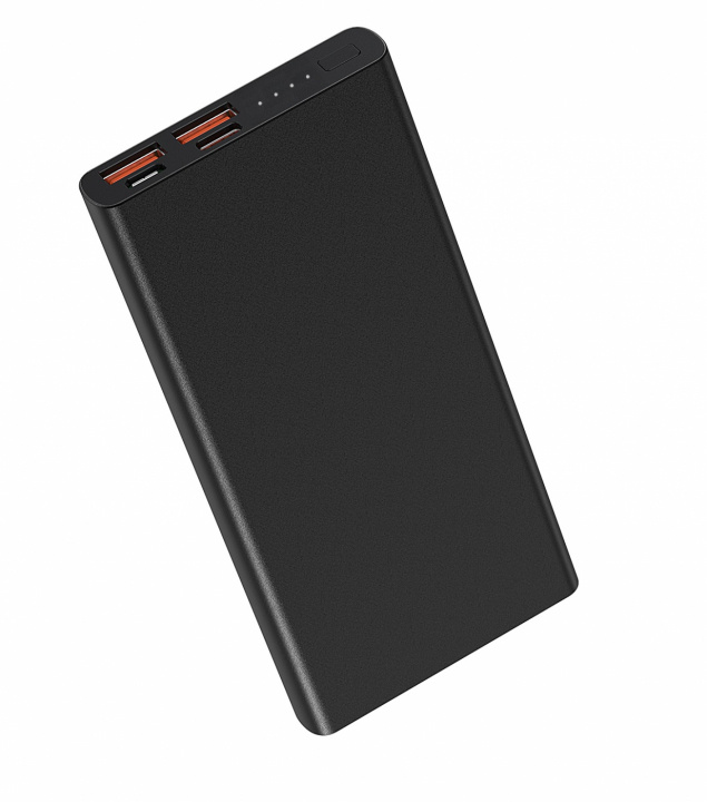 Powerbank 20000mAh 22.5W PD Fast charging with digital display, black ryhmässä ÄLYPUHELIMET JA TABLETIT / Laturit & Kaapelit / Powerbanks @ TP E-commerce Nordic AB (38-84477)