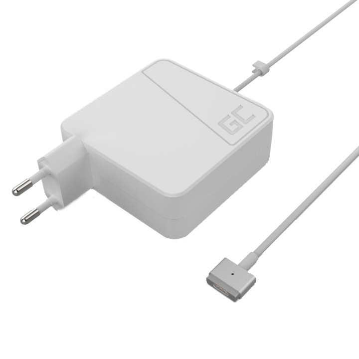 Green Cell Charger for Apple Macbook 85W 18.5V 4.6A (plug Magsafe 2) ryhmässä TIETOKOONET & TARVIKKEET / Kannettavat tietokoneet & tarvikkeet / Laturi / Seinälaturi / Apple @ TP E-commerce Nordic AB (38-85748)