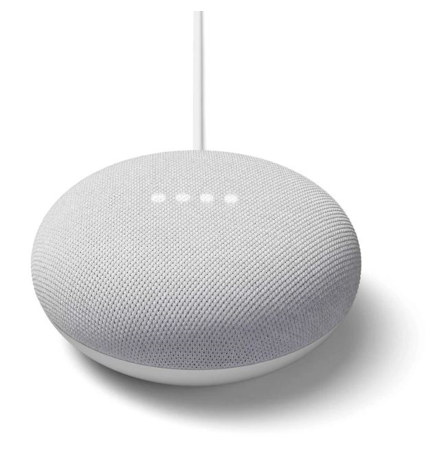 Google Nest Mini Gen 2, Chalk ryhmässä KOTI, TALOUS JA PUUTARHA / Älykodit / Älykodin järjestelmät @ TP E-commerce Nordic AB (38-89022)