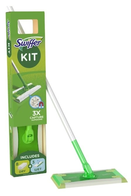 Swiffer Sweeper Startkit, Mopp ryhmässä KOTI, TALOUS JA PUUTARHA / Siivoustuotteet / Siivoustarvikkeet @ TP E-commerce Nordic AB (38-89081)