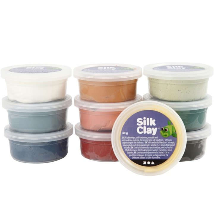 Silk Clay Mixade Färger Dova Färger 10x4 ryhmässä LELUT, TUOTTEET LAPSILLE JA VAUVOILLE / Leikkikalut, Askartelu &Pelit / Käsityöt @ TP E-commerce Nordic AB (38-90237)