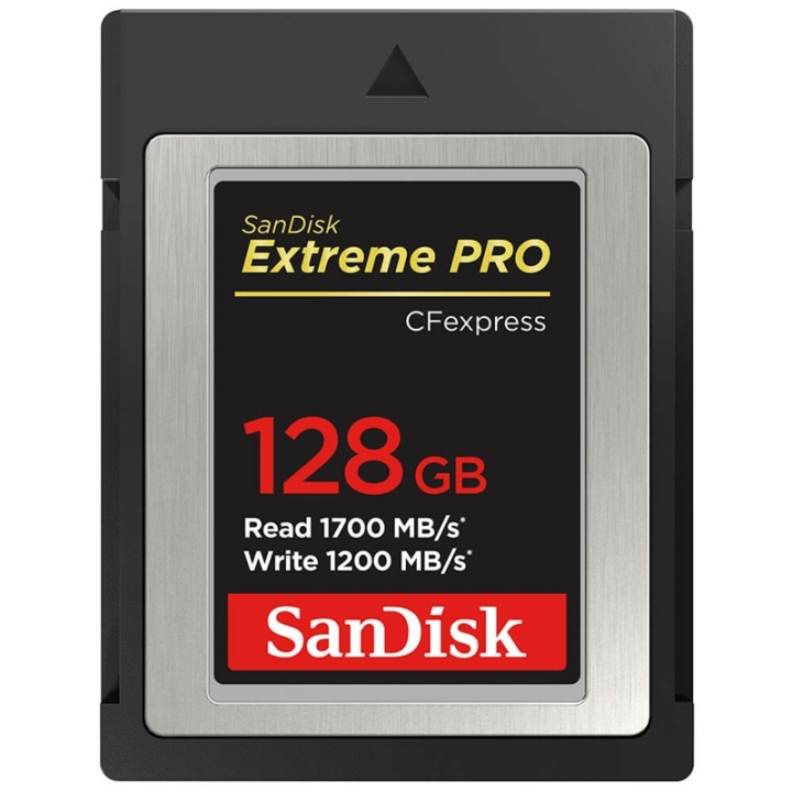 SANDISK Cfexpress Extreme PRO 128GB 1700MB/s 1200MB/s ryhmässä KODINELEKTRONIIKKA / Tallennusvälineet / Muistikortit / CFExpress @ TP E-commerce Nordic AB (38-91396)