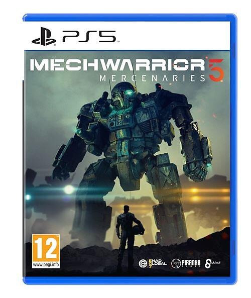 MechWarrior 5: Mercenaries (PS5) ryhmässä KODINELEKTRONIIKKA / Pelikonsolit & Tarvikkeet / Sony PlayStation 5 @ TP E-commerce Nordic AB (38-94441)