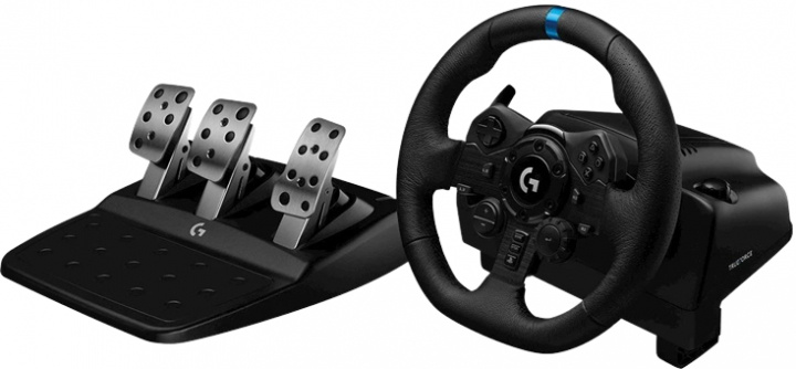 Logitech G923 Racingratt med pedaler och Trueforce (PC/PS4) ryhmässä KODINELEKTRONIIKKA / Pelikonsolit & Tarvikkeet / Sony PlayStation 4 @ TP E-commerce Nordic AB (38-94504)