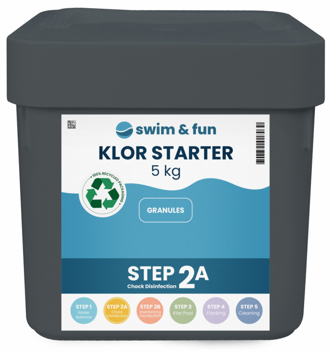 Klor Starter Fast Dissolving Granules 5 kg ryhmässä KOTI, TALOUS JA PUUTARHA / Puutarhatuotteet / Uima-allas & Tarvikkeet / #SAKNAS! @ TP E-commerce Nordic AB (38-95648)