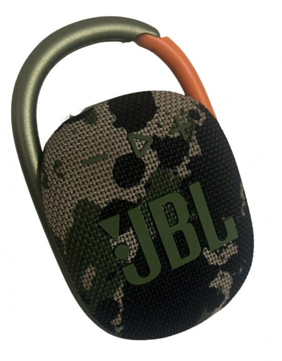 JBL Clip 4 Trådlös högtalare, Camo ryhmässä KODINELEKTRONIIKKA / Ääni & Kuva / Kaiuttimet & Tarvikkeet / Bluetooth-kaiutin / Kannettavat kaiuttimet @ TP E-commerce Nordic AB (38-96856)