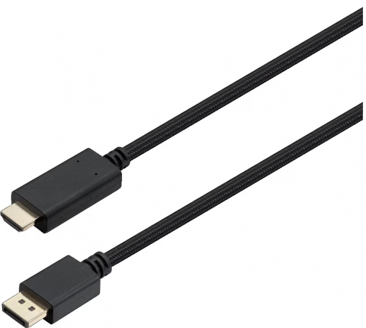 Sandstrom DisplayPort-HDMI-kaapeli, 1,8m ryhmässä TIETOKOONET & TARVIKKEET / Kaapelit & Sovittimet / DisplayPort / Kaapelit @ TP E-commerce Nordic AB (38-97615)