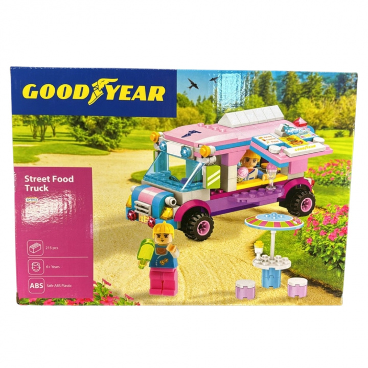 Goodyear licenced Lego - Street food truck ryhmässä LELUT, TUOTTEET LAPSILLE JA VAUVOILLE / Leikkikalut, Askartelu &Pelit / Rakennuslelut / Lego @ TP E-commerce Nordic AB (38-97631)