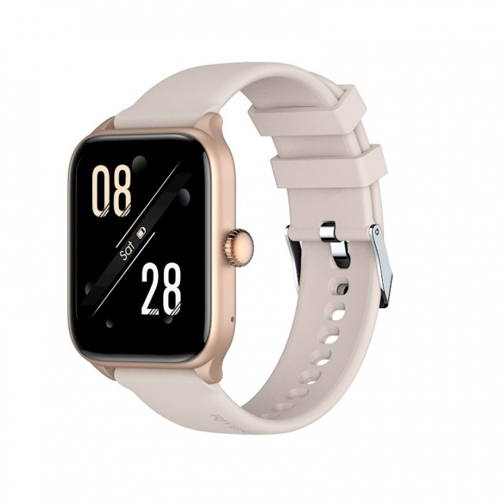  Riversong smartwatch Motive 6 Pro rose gold ryhmässä URHEILU, VAPAA-AIKA JA HARRASTUS / Urheilu- ja sykekellot / Älykellot @ TP E-commerce Nordic AB (38-97639)