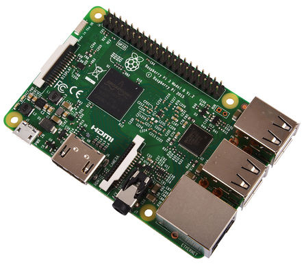 Raspberry Pi Model 3B, 1GB ryhmässä TIETOKOONET & TARVIKKEET / Tietokoneen komponentit / Raspberry Pi @ TP E-commerce Nordic AB (38-97643)