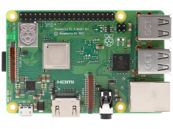 Raspberry Pi 3 Model B+ ryhmässä TIETOKOONET & TARVIKKEET / Tietokoneen komponentit / Raspberry Pi @ TP E-commerce Nordic AB (38-97644)