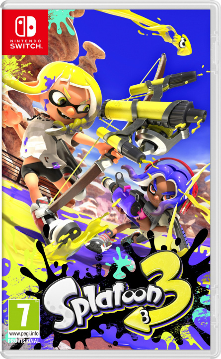 Nintendo Splatoon 3 (Switch) ryhmässä KODINELEKTRONIIKKA / Pelikonsolit & Tarvikkeet / Nintendo Switch / Pelit @ TP E-commerce Nordic AB (38-98091)