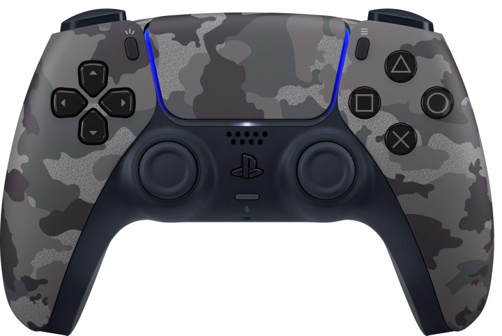 Sony DualSense - Grå Camo (PS5) (Original) ryhmässä KODINELEKTRONIIKKA / Pelikonsolit & Tarvikkeet / Sony PlayStation 5 @ TP E-commerce Nordic AB (38-98241)