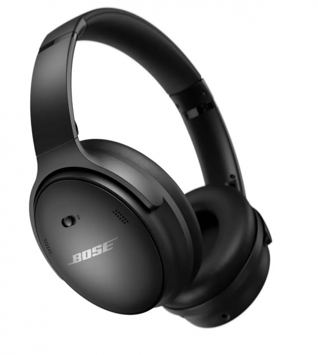 Bose QuietComfort 45 Wireless Bluetooth Noise-Cancelling Headphones, Svart ryhmässä KODINELEKTRONIIKKA / Ääni & Kuva / Kuulokkeet & Tarvikkeet / Kuulokkeet @ TP E-commerce Nordic AB (38-98459)