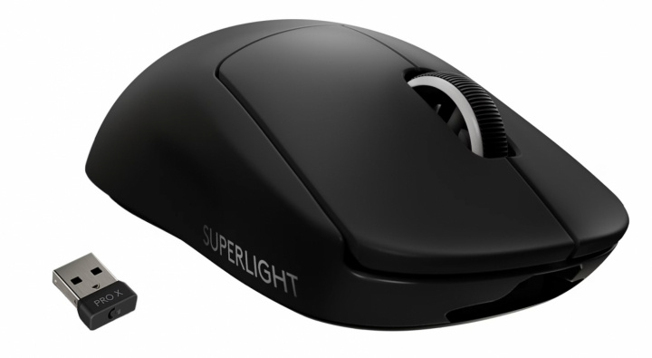 Logitech PRO X SUPERLIGHT Trådlös Gamingmus, Svart ryhmässä TIETOKOONET & TARVIKKEET / GAMING / Hiiret @ TP E-commerce Nordic AB (38-98477)