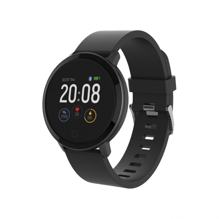 Forever Smartwatch ForeVive Lite SB-315, Black ryhmässä URHEILU, VAPAA-AIKA JA HARRASTUS / Urheilu- ja sykekellot / Älykellot @ TP E-commerce Nordic AB (38-99336)