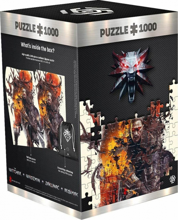 Good Loot Pussel 1000 bitar - The Witcher: Monsters ryhmässä URHEILU, VAPAA-AIKA JA HARRASTUS / Harrastus / Palapeli @ TP E-commerce Nordic AB (38-99406)