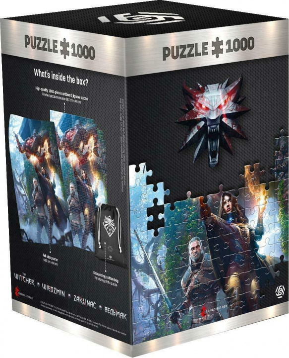 Good Loot Pussel 1000 bitar - The Witcher: Yennefer ryhmässä LELUT, TUOTTEET LAPSILLE JA VAUVOILLE / Leikkikalut, Askartelu &Pelit / Palapelit @ TP E-commerce Nordic AB (38-99407)