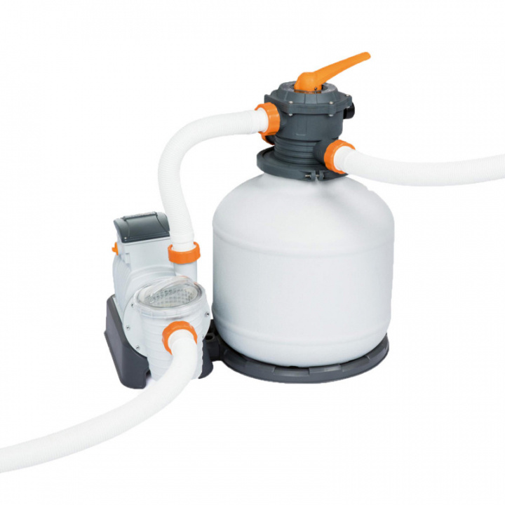 Bestway Flowclear Sandfilterpump, 11355L ryhmässä KOTI, TALOUS JA PUUTARHA / Puutarhatuotteet / Uima-allas & Tarvikkeet / Kiertovesipumppu @ TP E-commerce Nordic AB (38-99538)