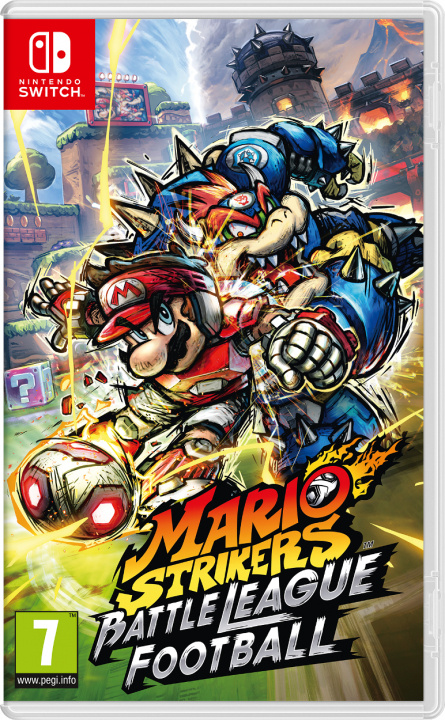 Nintendo Mario Strikers: Battle League Football (Switch) ryhmässä KODINELEKTRONIIKKA / Pelikonsolit & Tarvikkeet / Nintendo Switch / Pelit @ TP E-commerce Nordic AB (38-99728)