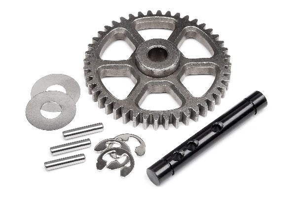 Idler Gear 44T/Shaft Set ryhmässä LELUT, TUOTTEET LAPSILLE JA VAUVOILLE / Radio-ohjattava / Varaosat ja lisävarusteet / HPI / Varaosat ja tuunaus / Voimansiirto @ TP E-commerce Nordic AB (A01575)