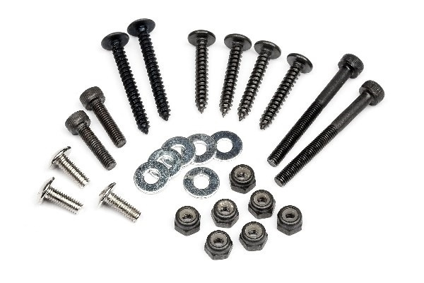 Rear Brace Screws ryhmässä LELUT, TUOTTEET LAPSILLE JA VAUVOILLE / Radio-ohjattava / Varaosat ja lisävarusteet / HPI / Ruuvit/Kiinnikkeet / Sekalaiset tuotteet @ TP E-commerce Nordic AB (A01696)